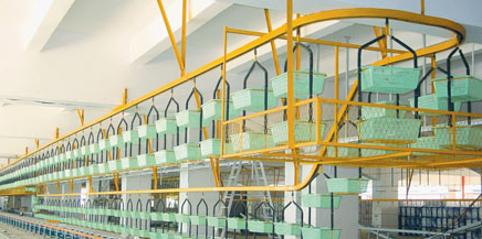 懸掛式柔性輸送線的應(yīng)用場景